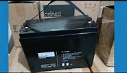 Celned 12v 100ah Deep Cycle Lead Acid Battery - unboxing