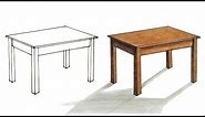 How to Draw Table Step by Step (Very Easy)