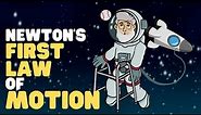 Newton's First Law of Motion | Newton's Laws of Motion | Video for Kids