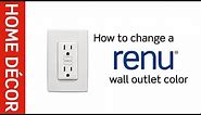 Leviton Presents: How to Change a Renu® Wall Outlet Color