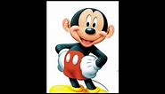 Mickey Mouse with human ears