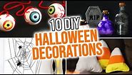 10 DIY Halloween Decoration Ideas | DIY Halloween Crafts