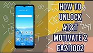 How to Unlock AT&T Motivate 2 EA211002 V350U by imei code, fast and safe, bigunlock.com