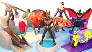 2000 BATMAN BEYOND SET OF 8 BURGER KING COLLECTION MEAL TOY'S VIDEO REVIEW