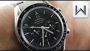 Omega Speedmaster Moonwatch Enamel Anniversary Limited Edition 311.33.42.50.01.001 Watch Review