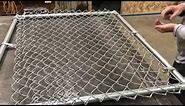 Build Your Own 4x3 Residential Chain Link Gate: A Complete DIY Installation Guide!