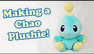Sonic Adventure Chao Plushie Timelapse