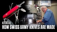 How Swiss Army Knives Are Made | Made Here | Popular Mechanics