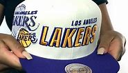 Lakers 'SHADOW DRAFT SNAPBACK' Hat by Mitchell and Ness