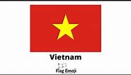 Vietnam Flag Emoji 🇻🇳 - Copy & Paste - How Will It Look on Each Device?