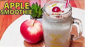Apple Smoothie | Healthy Apple Smoothie drink | Apple Smoothie Recipe