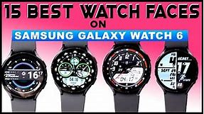 Best Watch Faces For Samsung Galaxy Watch 6 😍 Top 15 Samsung Watch 6 Watch Faces ⌚️