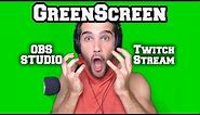 How to use a Green-Screen Transparent Background with OBS Studio Twitch Stream