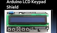 LCD SHIELD WITH KEYPAD FOR ARDUINO