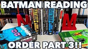 Batman Reading Order Part 3 | 2005 - 2011 |