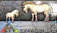 ARK: SURVIVAL EVOLVED - UNICORN BABY & EQUUS UNICORN TAMING !!! E74 (MODDED ARK EXTINCTION CORE)