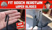 How To Fit Bosch Aerotwin Wiper Blades (HOOK FITTING)