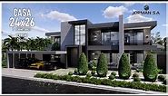 House Design | Modern House Design | 24x26m 2 Storey | 7 Bedrooms