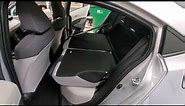 2020 2021 & 2022 Toyota Corolla Sedan - How To Lower Rear Passenger Seats (Fold Down Back Seats)