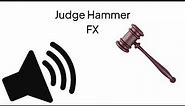 HD - Judge Hammer Sound Effect