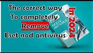 remove eset antivirus completely for windows 7, 10, 11