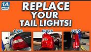 How to Easily Replace Tail Lights on a Car, Truck, or SUV Yourself to Save Money!