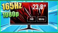 Acer Nitro VG240YS 23,8" REVIEW | IPS 165Hz 2ms 1080p ✅
