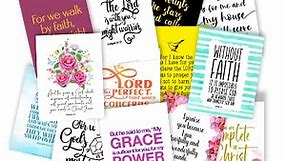 60 Free printable Bible verses to encourage your faith - The Faith Space