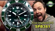 NEW Seiko Prospex 200m Automatic Diver's GMT - SPB381/SBEJ009 - First Impressions and specs