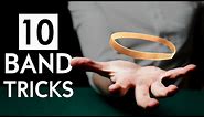 10 SIMPLE Rubber Band Magic Tricks Anyone Can Do | Revealed