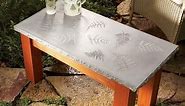 How to Build a Table with a Concrete Top