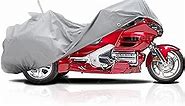 G1D Heavy Duty Trike Cover for Honda Goldwing GL1800 with Hannigan, Roadsmith or California Sidecar – Weatherproof, Waterproof, Dustproof, UV Protection Premium Oxford Fabric Motorcycle Cover Shelter