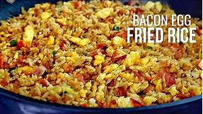 The Best Bacon Egg Fried Rice Recipe You'll Ever Try