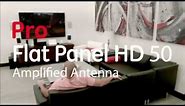GE Pro Flat Panel HD 50 Amplified Antenna (33698)