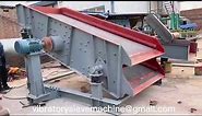 Heavy Duty Inclined Vibrating Screen | grizzly screen | Bulk Material Handling