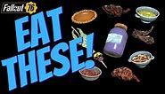 Fallout 76 - The Best Foods For Defense!
