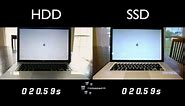 HDD vs SSD MacBook Pro Comparison