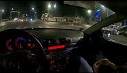 Mazda 3 MPS - Short city night drive (POV)