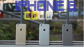 iPhone 6 Color Comparison (Also iPhone 6+) (Gold, Silver, Space Gray)