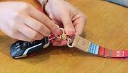 EcoVision Keychain Lanyard for Keys, Wristlet Key Chain for Women, Key Holder Lanyards with 2 keyrings