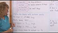 Common metric units of length: kilometers, meters, centimeters & millimeters (3rd grade math)