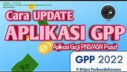 Cara Update Aplikasi GPP