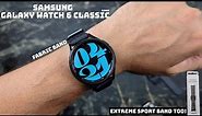 Samsung Galaxy Watch 6 Classic 47mm : Extreme Sport & Fabric Band unboxing