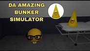 Da amazing bunker simulator - How to get nerd emoji hat + access to floor 4.5