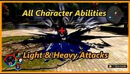 Marvel Ultimate Alliance 3 - All Characters Ability's + Light & Heavy Attacks