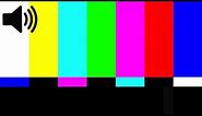 Television Color Bars Sound Effect