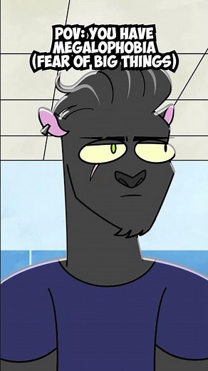 POV: When you are scared of big things #rockyrakoon #animation #memes #comedy #furry
