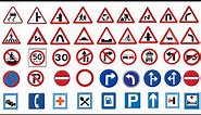 Road Signs || Traffic Signs || Road Signs In English With Pictures || Road Symbols Vocabulary