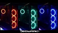 Tecware Vision RGB Tempered Glass Case Review + RGB Light Montage