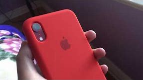 iPhone XR (Product)Red x Apple Silicone Case Red [OEM]